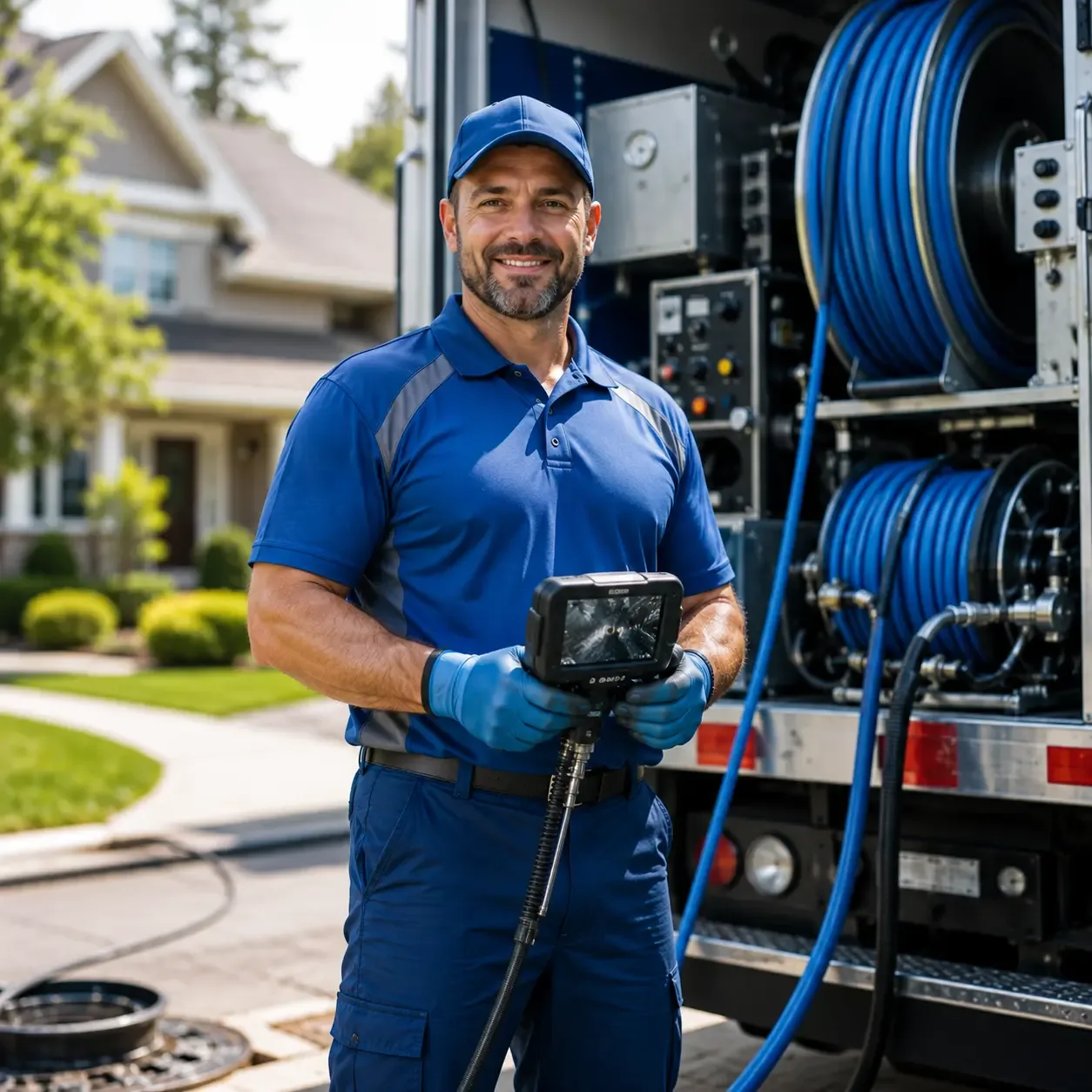 Local outdoor drain cleaning specialists in Auburn, MI